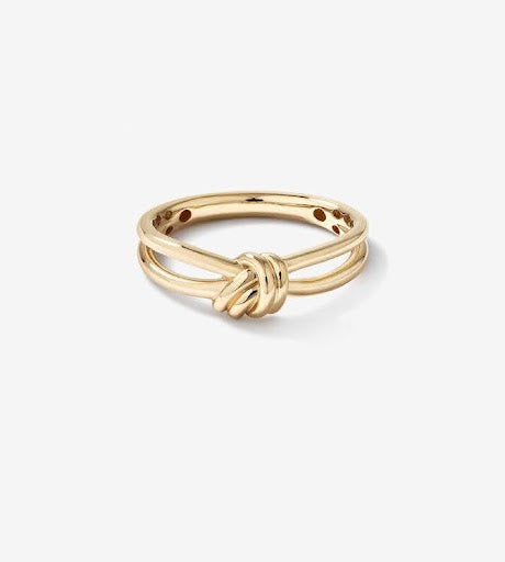 Eternal Knot Gold Ring